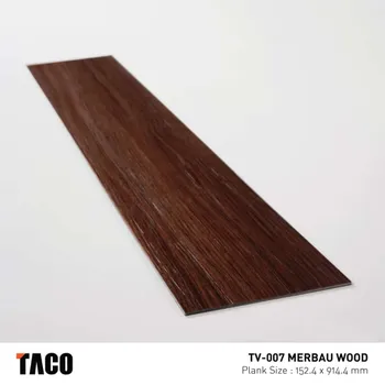 Vinyl Taco 3mm TV-007 Merbau Wood