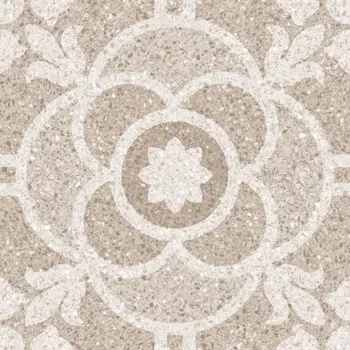 Keramik Asia Tile Roma Brown Decor - 25x25