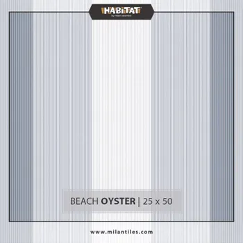 Keramik Habitat Beach Oyster - 25x50