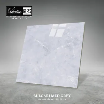 Granite Tile Valentino Bulgari Med Grey - 60x60
