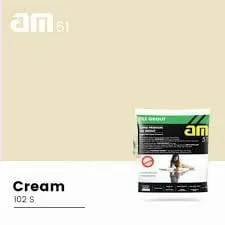 Nat Keramik AM 51 - 102S Cream @12kg/dus