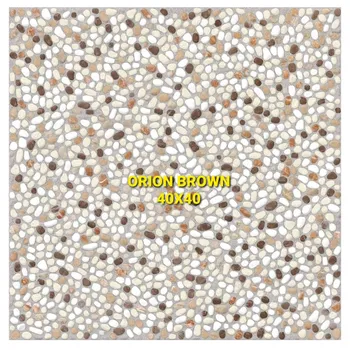 Keramik Asia Tile Orion Brown - 40x40