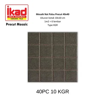 Keramik Ikad Precut 40PC KGR - 40x40cm. Anti Slip