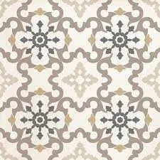 Keramik Milan Harvest Deco Brown - 40x40