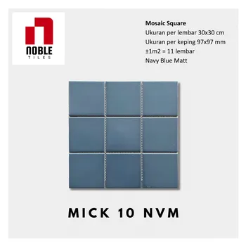 Keramik Noble Tile Mosaic MICK 10 NVM - 30x30 Cm. 97x97 Mm