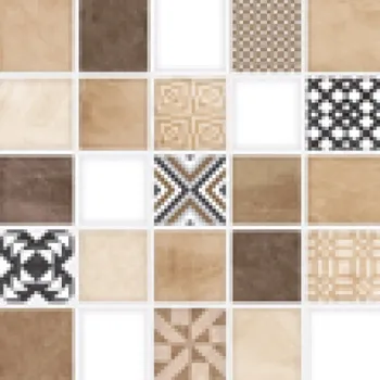 Keramik Asia Tile Regal Brown - 25x25