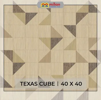 Keramik Milan Texas Cube - 40x40