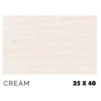 Keramik Platinum Nino Cream - 25x40
