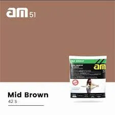 Nat Keramik AM 51 42 S Mid Brown @12kg/dus
