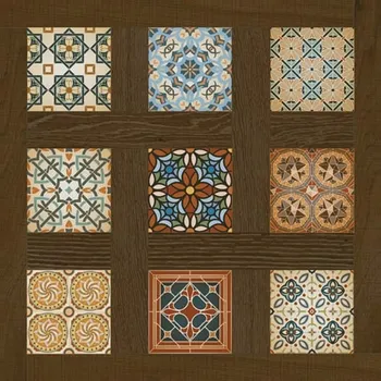 Keramik Milan Venetta Ebano Violia - 50x50