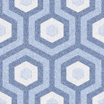 Keramik Asia Tile Rafa Blue - 25x25