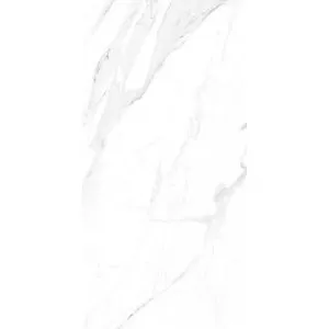 Granite Tile Niro Marbleous GRB01 Statuario Shine - 90x180