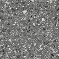 Granite Tile Titanium Terrazo Pompei Dark Grey - 100x100