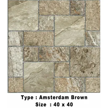 Keramik Perfecto Amsterdam - 40x40. Brown