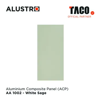 Panel Alustro ACP AA-1002-White Sage PE 3MM Skin 0.1MM