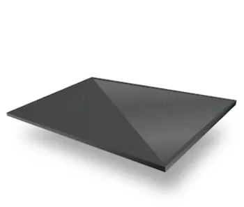 Panel Alcopan ACP PVDF 4 mm Aluskin 0.3 mm - Black Silver Kpf 2006