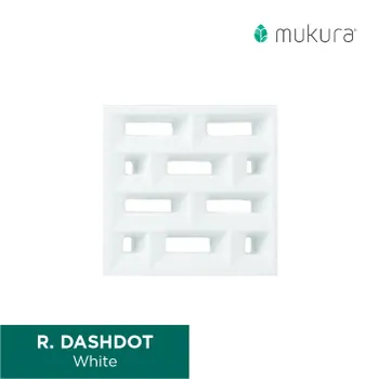 Roster Mukura 20 x 20 Dashdot White