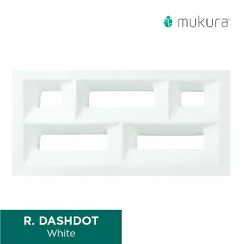 Roster Mukura 20 x 40 Dashdot Plus White