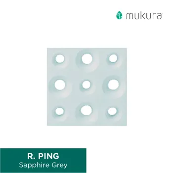 Roster Mukura 20 x 20 Ping Sapphire Grey