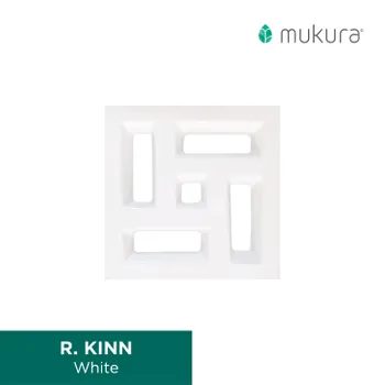 Roster Mukura 20 x 20 Kinn White