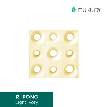 Roster Mukura 20 x 20 Pong Light Ivory