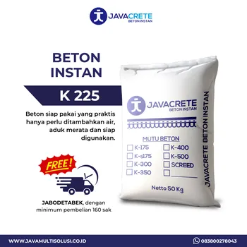 Beton Instan Javacrete Beton Instan Javacrete K225