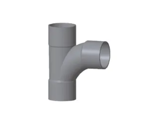 Aksesoris Pipa Lesso PVC Large Radius Tee 4 Tipe AW