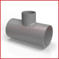 Aksesoris Pipa Rucika PVC Tee 1 x 1/2 Tipe AW