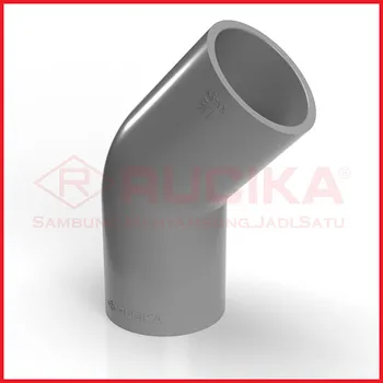 Aksesoris Pipa Rucika PVC Elbow 45 Derajat 2 1/2 Tipe AW