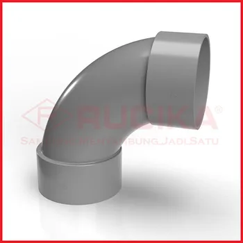 Aksesoris Pipa Rucika PVC Large Radius Elbow 5 Tipe D