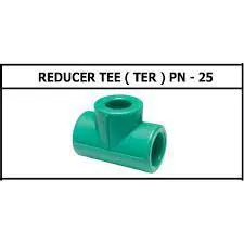 Aksesoris Pipa Toro 25 PPR Reducer Tee PN25 3 x 2 inch