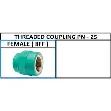 Aksesoris Pipa Toro 25 PPR Sok Drat Dalam PN25 20 x 1/2 inch
