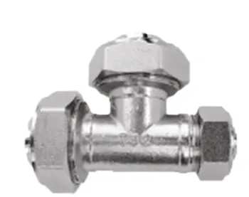 Pipa PEX Westpex Reducing Tee Copper T 40-32-40