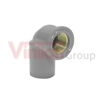 Aksesoris Pipa Vinilon PVC Faucet Elbow Metal Insert 1/2 Tipe AW
