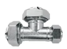Pipa PEX Westpex Reducing Tee Copper T 25-20-25