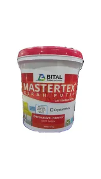 Cat Dinding Bital Mastertex Merah Putih 18L