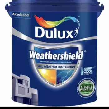 Cat Dinding Dulux Weathershield Core Dualshield Warna Standar 20LT - Whale Sensation 50bg 74/020