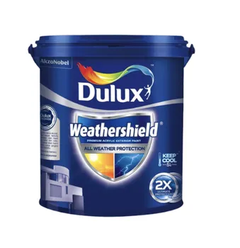 Cat Dinding Dulux Weathershield Core Dualshield Brilliant White 20LT