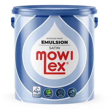 Cat Dinding Mowilex Emulsion Satin 20L - Readymix - White