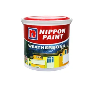 Cat Dinding Nippon Weatherbond Warna Ready Mix 20L - Brilliant White