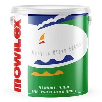 Cat Dinding Mowilex Acrylic Gloss Enamel 20L