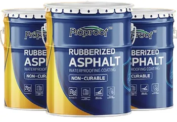 Anti Bocor Proproof Rubberized - Hitam. Padat