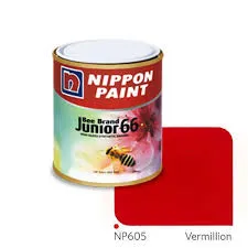 Cat Kayu Nippon High Gloss Synthetic Enamel - 605 Merah