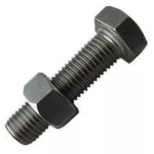 Baut  Mur NB Ring Plat 3/4 x 10cm - Hitam