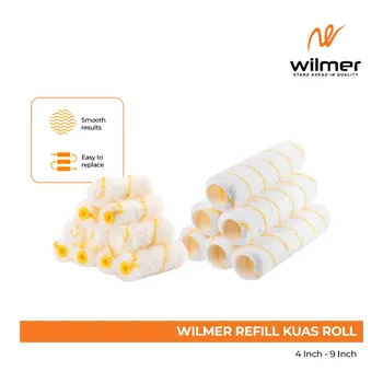 Alat Bantu Kerja Wilmer Refill Kuas Roll Bulu - 9