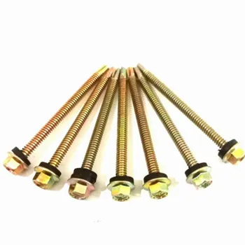 Baut  Mur Wilson Roofing Kuning + Karet SDS - 12 X 55 ( 1 Dus = 250 Pcs)