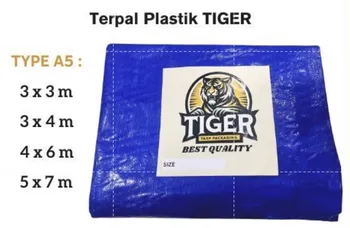 Alat Bantu Kerja Tiger Terpal A5 Berbagai Ukuran - 3 X 4