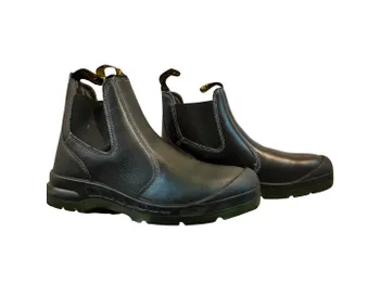 Sepatu Pengaman Kings 706 X Extra Size - 10. Hitam