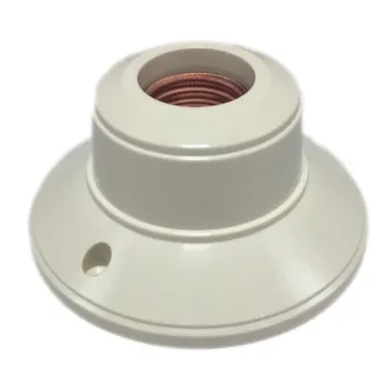 Lampu  Armatur Broco Fitting Bulat 1212 Cream