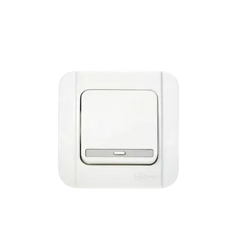 Outlet Listrik Broco Saklar Tunggal Galleo G161 Putih